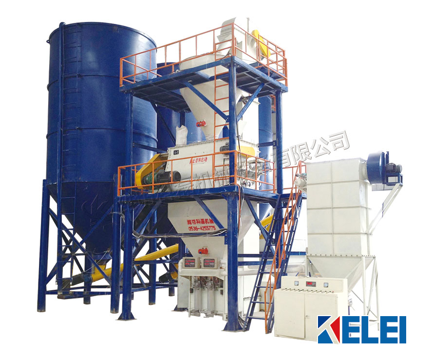 KL-60型自(zì)動幹粉砂(shā)漿生産線(xiàn)
