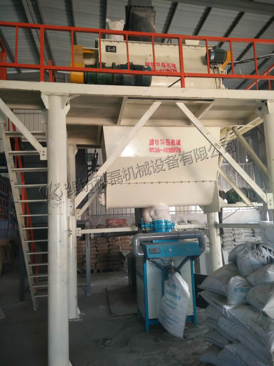 廈門客戶保(bao)溫砂漿生産(chan)設備 第2張