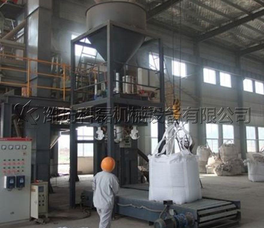 噸(dun)袋包裝機現場(chǎng)實拍 第1張