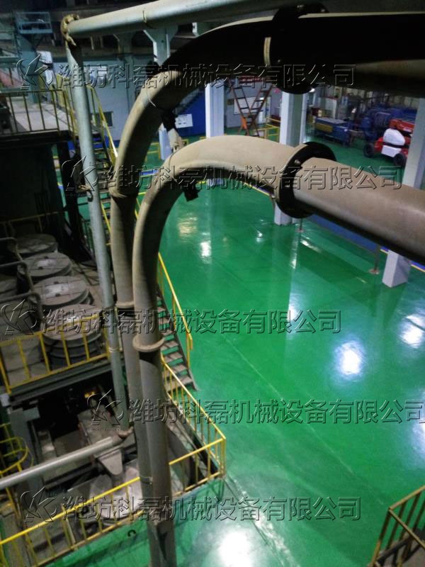 襄(xiang)阳用裕橡(xiang)胶制造有(yǒu)限公司(急(jí)速版)機械(xiè)客戶管鏈(liàn)輸送機實(shí)拍 第4張