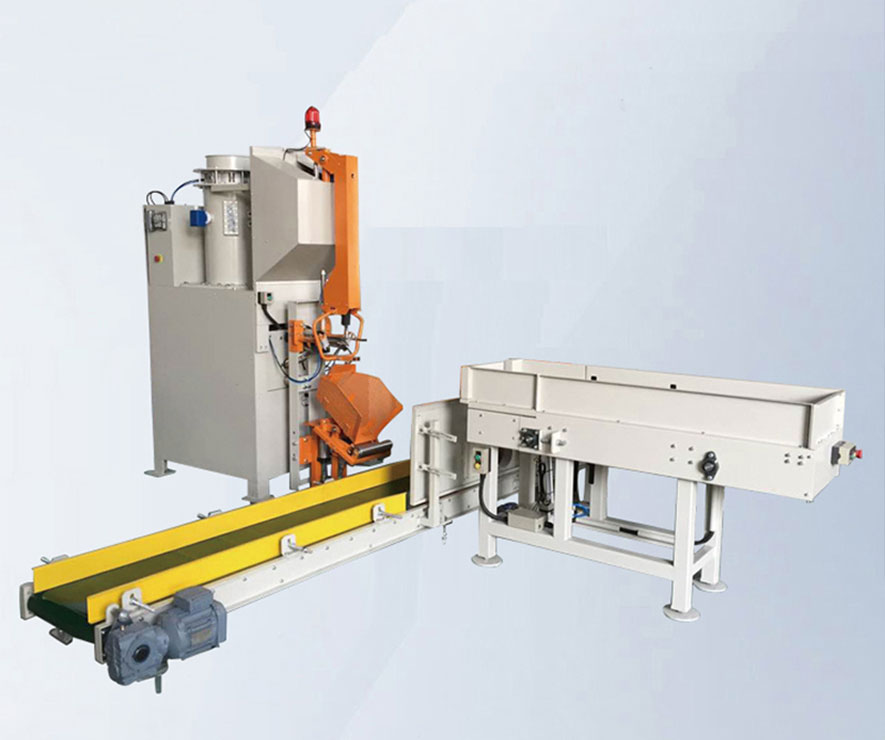 全(quán)自動閥(fá)口上袋(dai)機