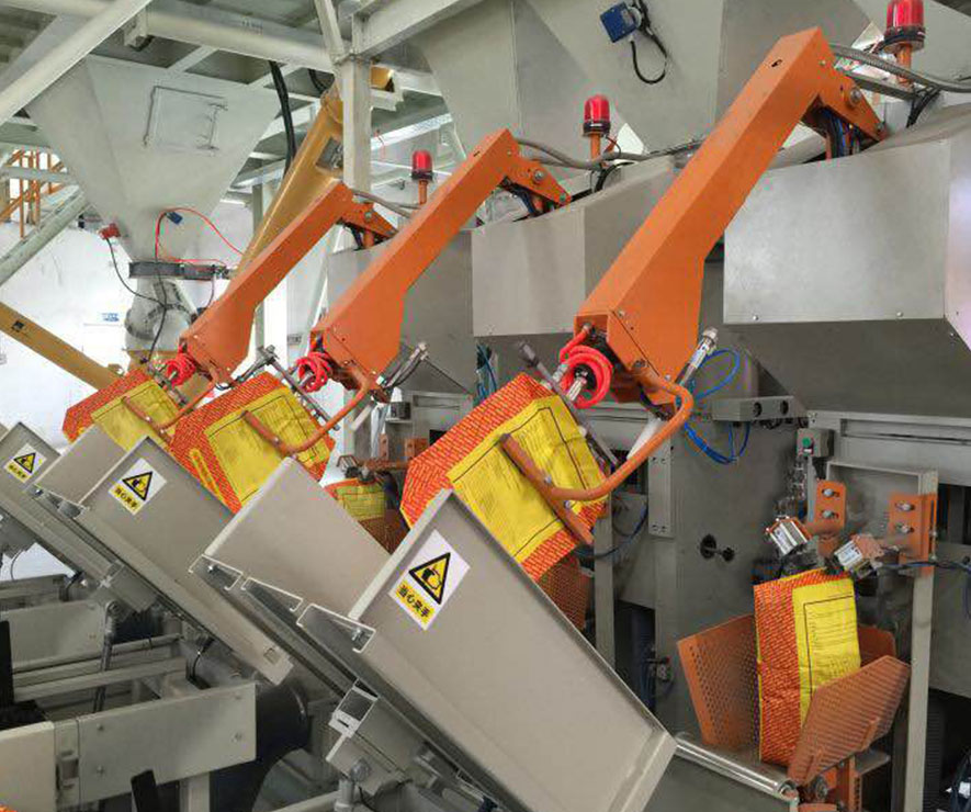 閥口自(zi)動上袋機 閥口袋(dài)上袋機