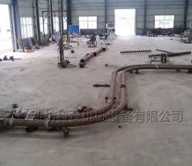 管鏈輸(shu)送機生産測試車(chē)間