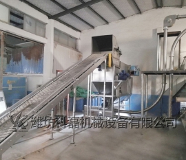 自動拆(chāi)包、管鏈輸(shū)送站使用(yòng)實拍